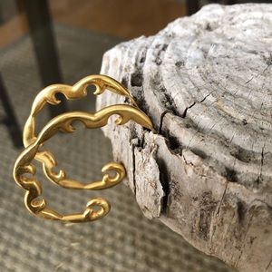 Julie Vos sculptured hoops